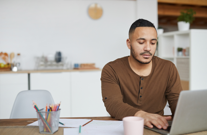 Govt funded stud, enrol online learning