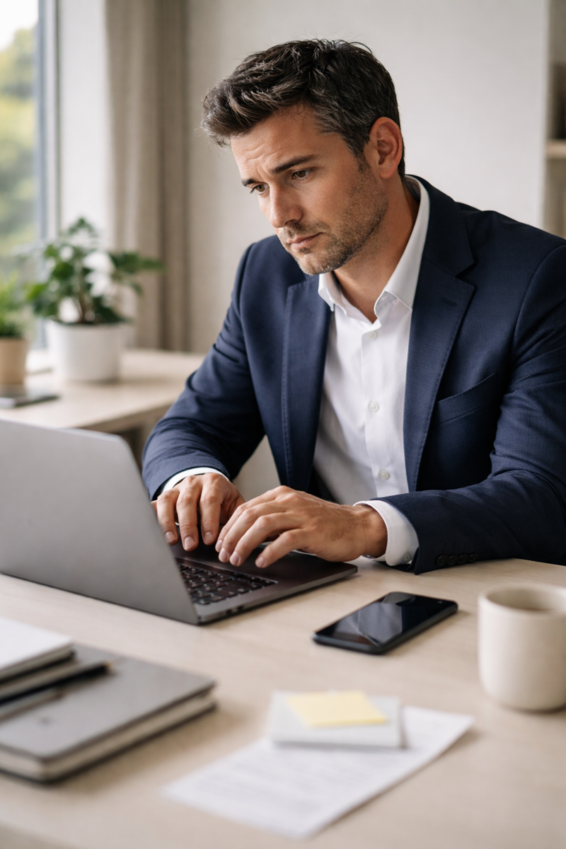 Disheartened business owner with no leads