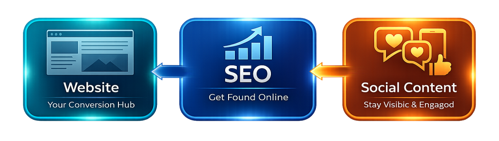 Visual business identity online