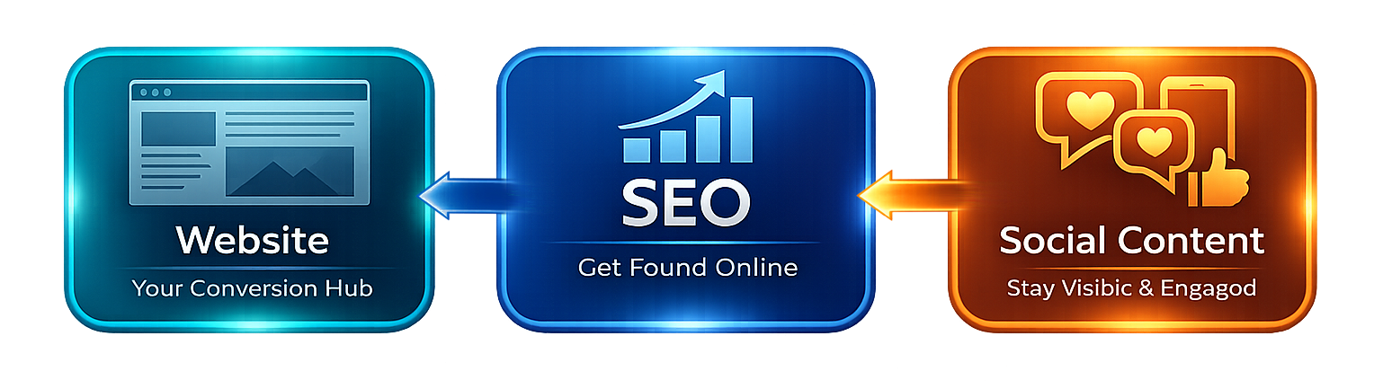 Visual business identity online