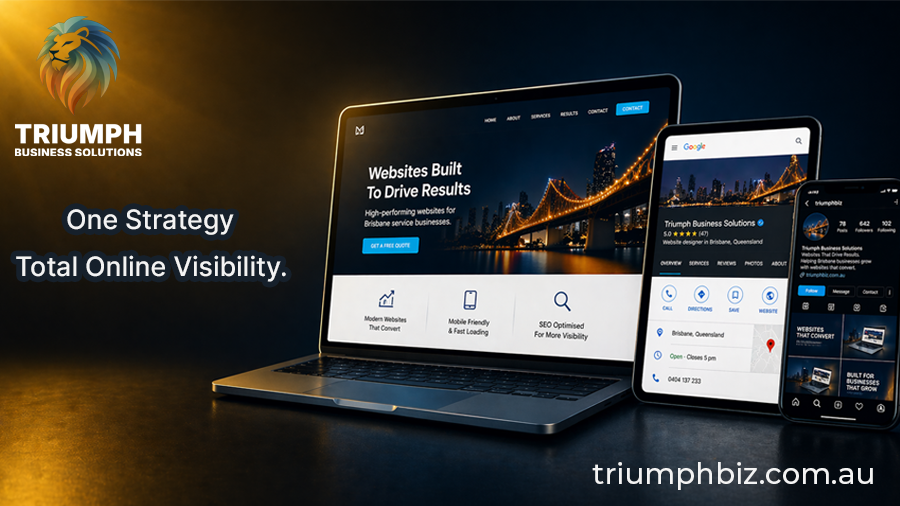 Website Designer Brisbane | Triumph Business Solutions