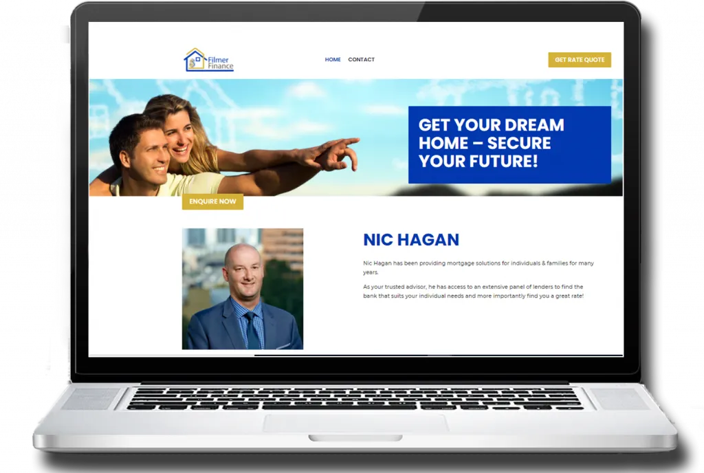 financial services website