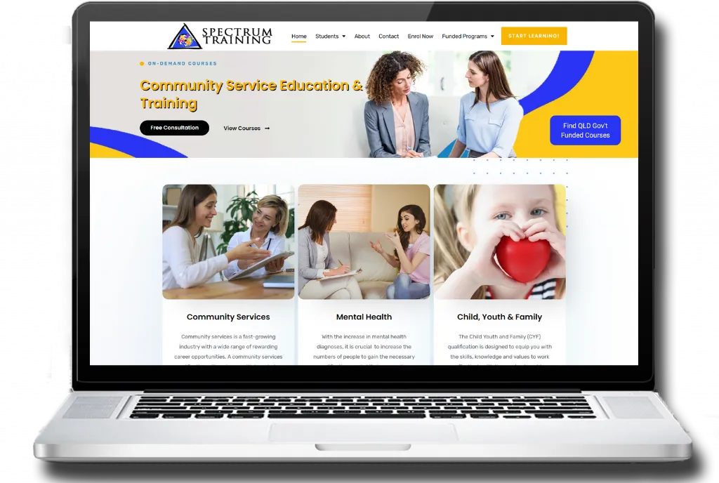 training organisation website
